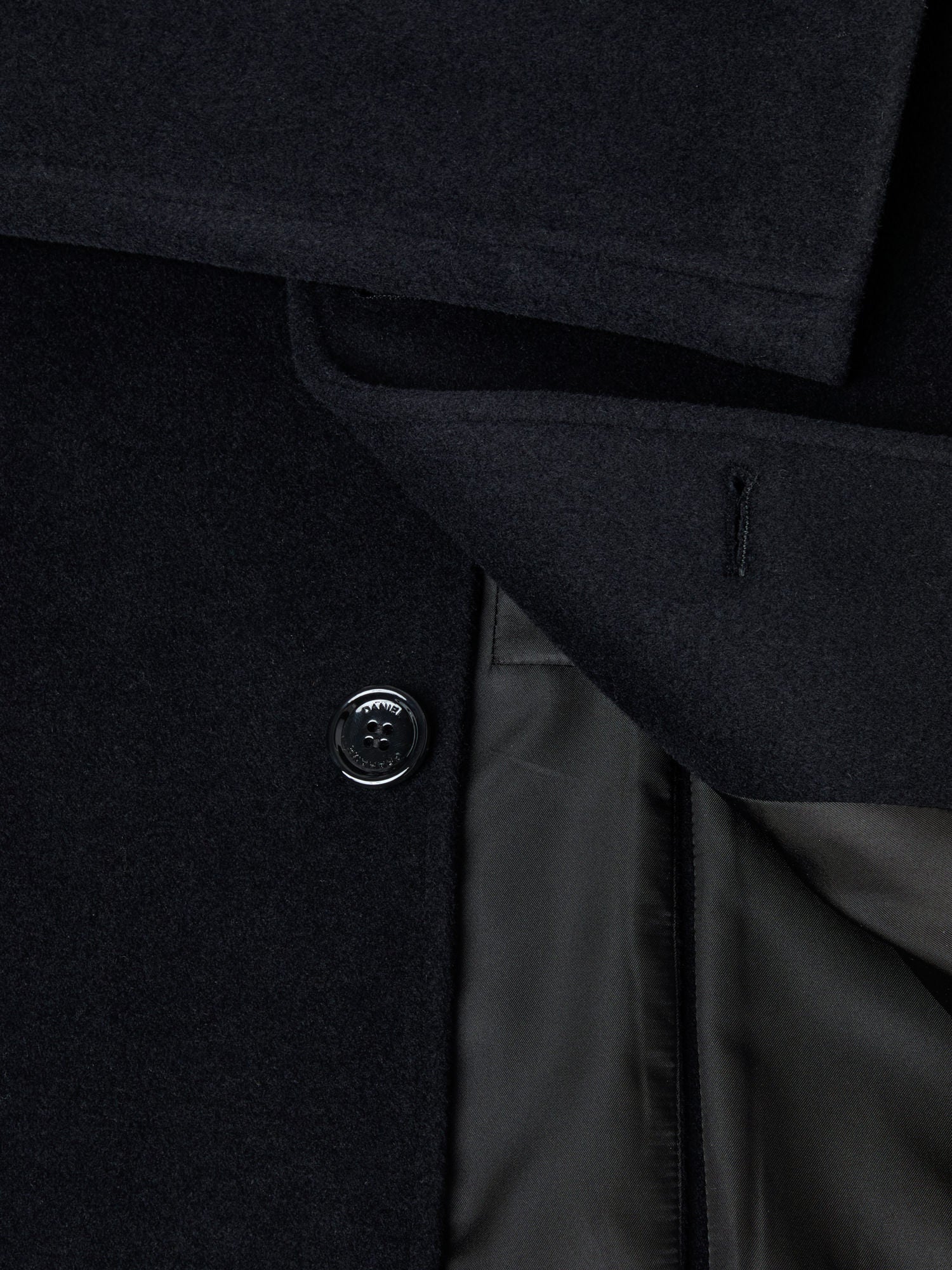 Daniel Grahame ... Watson Tailored Coat - Black (206/00)