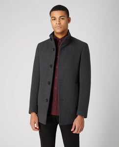 Remus Uomo ... Jonah Tailored Coat - Charcoal (374/09)