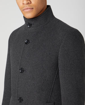 Remus Uomo ... Jonah Tailored Coat - Charcoal (374/09)