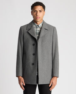 Remus Uomo ... Lochlan Tailored Coat - Grey (700/07)