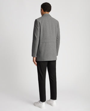 Remus Uomo ... Lochlan Tailored Coat - Grey (700/07)